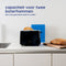 Broodrooster - Extra Breed voor Dik Brood - 6 Warmtestanden - Toaster 920W - Zwart - Safecourt Kitchen