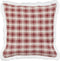 BROOKIES - Sierkussen set van 2 - Rood - 45 x 45 cm - Polyester