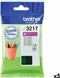 Brother inktcartridge, 550 pagina's, OEM LC-3217M, magenta 5 stuks