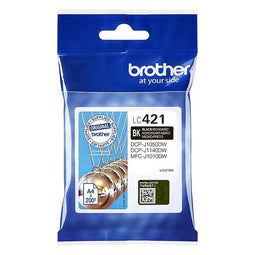 Brother - Inktcartridge brother lc-421bk zwart | 5 stuks