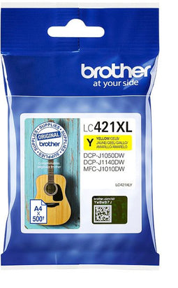 Brother - Inktcartridge LC-421XLY geel | 5 stuks