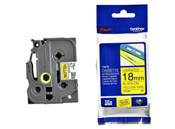 Brother - Labele brother p-touch tze-641 18mm zwart op geel | 25 stuks