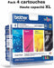 Brother LC-1100HYVALBP - Inktcartridge - Cyaan / Geel / Magenta / Zwart