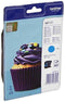 Brother LC-123CBP - Inktcartridge / Cyaan
