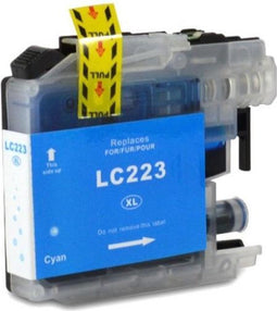Brother LC-223 cyaan huismerk