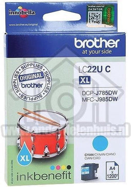 Brother - LC-22UC - Inktcartridge cyaan