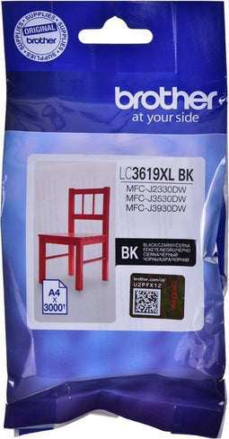 Brother LC-3619XLBK inktcartridge 1 stuk(s) Origineel Zwart