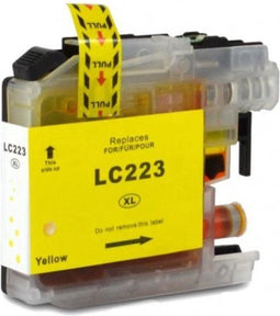 Brother LC223C (LC-223C) inktcartridge cyaan huismerk