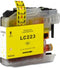 Brother LC223C (LC-223C) inktcartridge cyaan huismerk