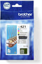 Brother LC421VAL - Inktcartridge - Zwart / Multicolor