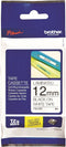 Brother - Lettertape / TZE-231S / Zwart op wit