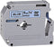 Brother M-K521BZ labelprinter-tape Zwart op blauw