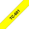 BROTHER P-Touch TC-601 black on yellow 12mm
