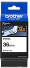 Brother STE-161 labelprinter-tape voor elektrolytische markeringen - 36mm