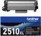 Brother TN-2510XL tonercartridge 1 stuk(s) Origineel Zwart