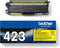 Brother TN423Y - Jumbo Yield - geel - origineel - tonercartridge - voor Brother DCP-L8410, HL-L8260, HL-L8360, MFC-L8690, MFC-L8900