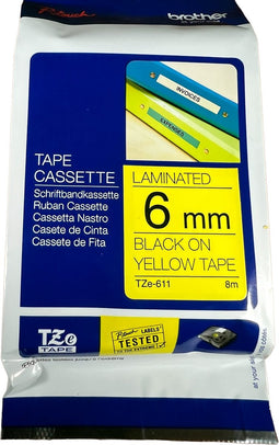 Brother TZE611 labelprinter-tape