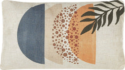 BROWALLIA - Sierkussen set van 2 - Beige - 30 x 50 cm - Polyester