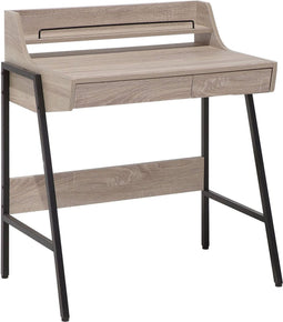 BROXTON - Bureau - Lichte houtkleur - MDF