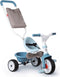 Smoby Be Move Comfort - Driewieler met duwstang - Veiligheidsfeatures - Pastel Blauw