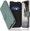 Accezz Hoesje Geschikt voor Samsung Galaxy S21 FE Hoesje Met Pasjeshouder - Accezz Xtreme Wallet Bookcase - Lichtblauw