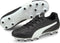 PUMA Monarch Ii Fg/Ag Jr Unisex Sportschoenen - Maat 36 - Voetbal - White Black