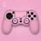 Blade Representaciones TNKPS4COMBO - Game-accessoire - Hardcase en siliconen grips - Roze (1 pack)