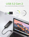 ICY BOX IB-1807MT-C31 - Externe behuizing M.2 NVMe SSD - USB 3.2 Gen 2 10 Gbit/s - Zwart