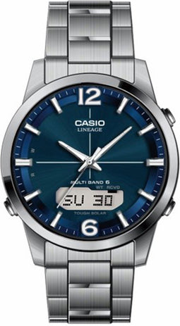 Casio LCW-M170TD-2AER Radio Controlled Heren Horloge Zilverkleurig - Ø 39,5 mm