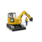 BRUDER Cat Mini Excavator with worker