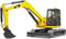 BRUDER Cat Mini Excavator with worker