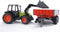 Bruder - Claas Nectis 267 F with frontloader and tipping trailer (BR2112)