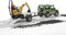 Bruder - Land Rover Defender Station Wagon + JCB Micro Excavator (2593)