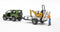 Bruder - Land Rover Defender Station Wagon + JCB Micro Excavator (2593)