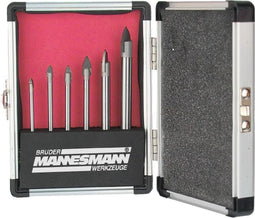 Brüder Mannesmann 54806 6-delige Glasborenset - 3-10mm