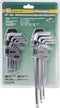 Brüder Mannesmann BM18170 18-delige Stiftsleutelset - Torx / Inbus - T10-50