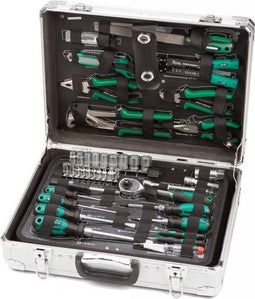 Brüder Mannesmann - Complete Gereedschapskoffer 108-delig - Voor Professioneel en Doe Het Zelf gebruik - 29075