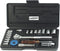 Brüder Mannesmann M 206 Dopsleutelset Metrisch 1/4 (6.3 mm), 3/8 (10 mm) 20-delig