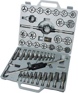 Brüder Mannesmann M53245 Schroefdraadsnijderset 45-delig Metrisch M6, M8, M10, M12, M14, M16, M18, M20, M22, M24