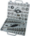 Brüder Mannesmann M53245 Schroefdraadsnijderset 45-delig Metrisch M6, M8, M10, M12, M14, M16, M18, M20, M22, M24