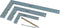 Brüder Mannesmann M81210 0418002 Blokhaakset Set van 5 stuks