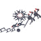 Brüder Mannesmann M90317 16-delige set lijmklemmen Spanbreedte (max.):100 mm