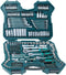 Brüder Mannesmann M98430 Dopsleutelset Metrisch 1/4 (6.3 mm), 3/8 (10 mm), 1/2 (12.5 mm) 215-delig