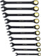 Brüder Mannesmann Q25210 Quantool Engelse sleutelset 10-delig Sleutelbreedte (metrisch) (alleen voor ADT) 8 - 19 mm