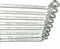 Bruder Mannesmann Ringsleutelset - 8-delig - vanadium staal - 8-22 mm - in kunststof etui