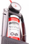 Bruder Mannesmann Voetpomp - rood - 5 bar - 1 cilinder - 600 mm luchtslang - manometer - 3 opzetstukken