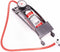 Bruder Mannesmann Voetpomp - rood - 5 bar - 1 cilinder - 600 mm luchtslang - manometer - 3 opzetstukken