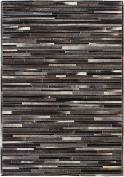 Bruin Grijs vloerkleed - 120x170 cm - A-symmetrisch patroon - Modern