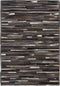 Bruin Grijs vloerkleed - 160x230 cm - A-symmetrisch patroon - Modern