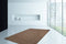 Bruin vloerkleed - 200x290 cm - Effen A-symmetrisch patroon - Modern